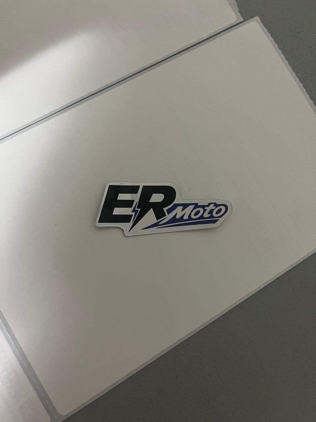 ER Moto Logo Decal
