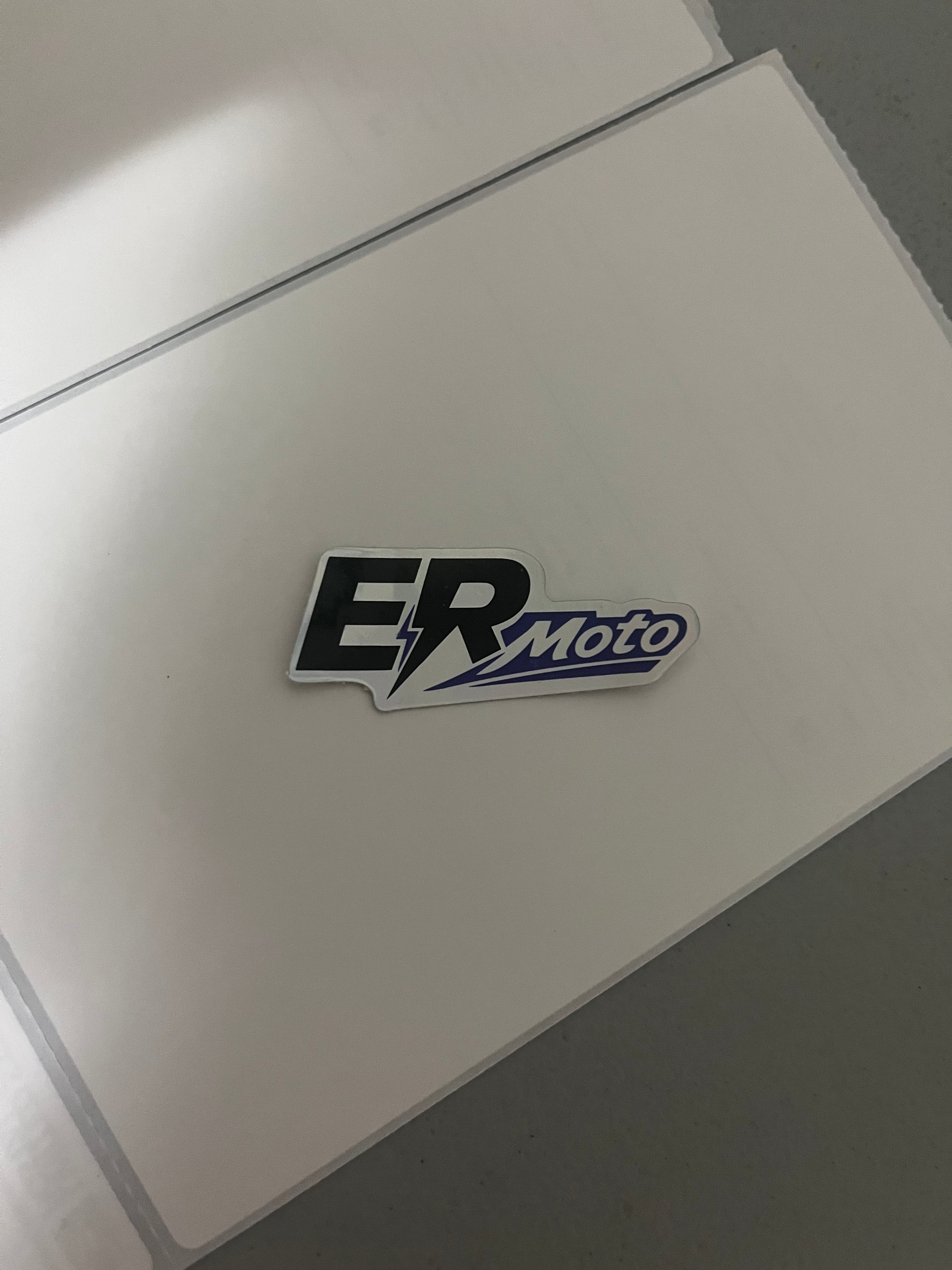 ER Moto Logo Decal