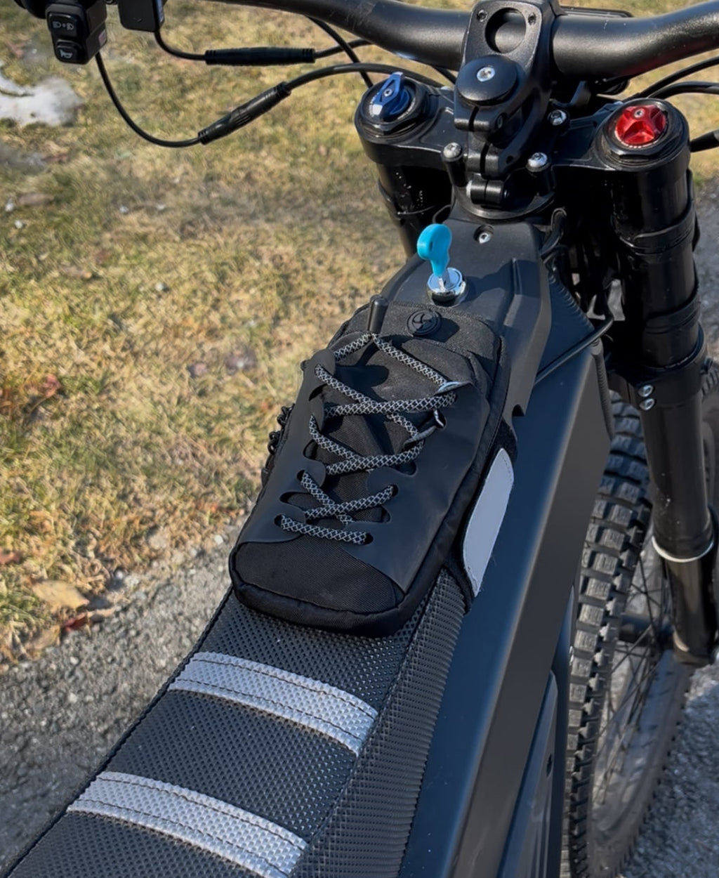 Ebike storage pouch