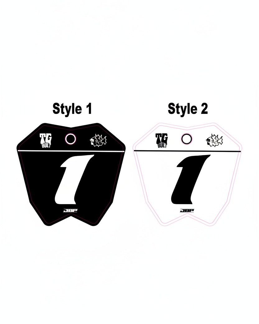 ETM RTR front plate decal