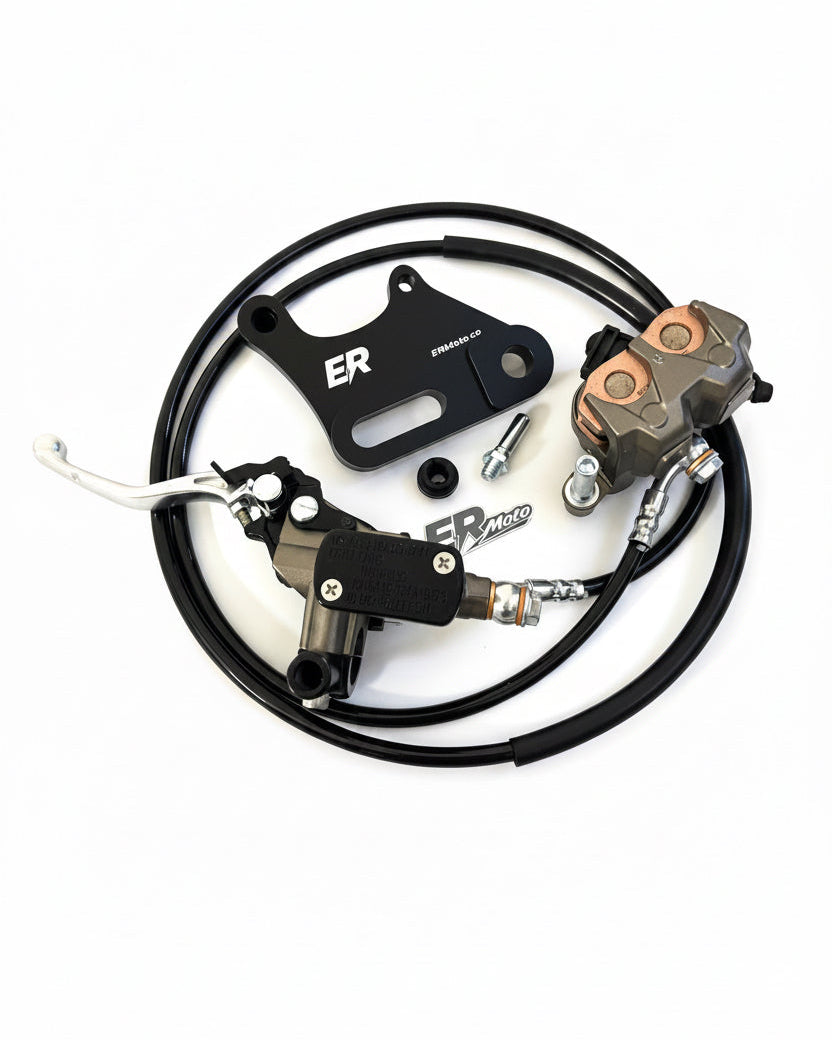 ETM RTR Ultra Bee rear brake kit with OEM and Performance options
